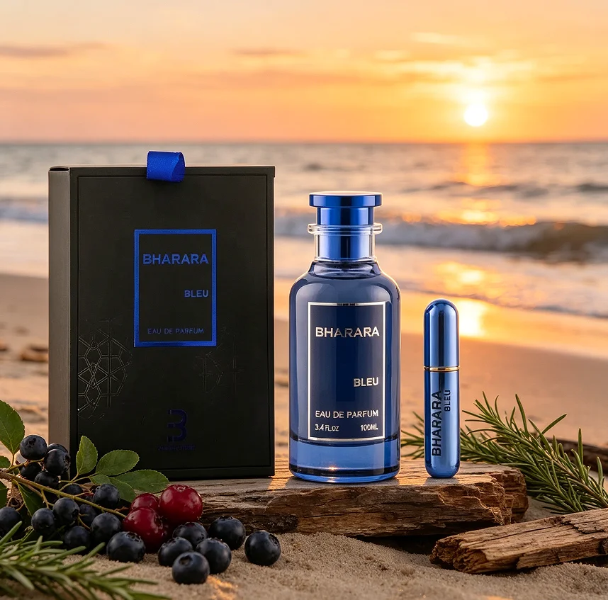 Bharara Bleu men's perfume spray is high-end luxury, fresh oriental, woody and herbal, fresh and lasting, 3.4oz100ml
Bharara Bleu men's perfume spray is high-end luxury, fresh oriental, woody and herbal, fresh and lasting, 3.4oz100ml