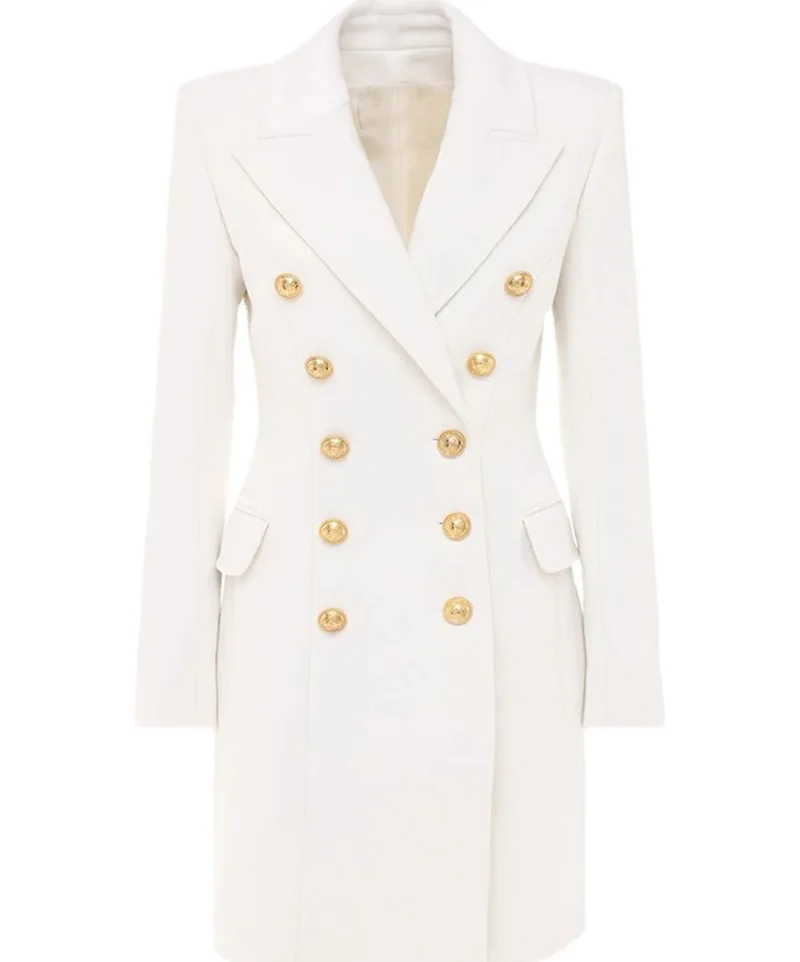 New women Double Breasted white wool coat winter warm long sleeve coat G7523
New women Double Breasted white wool coat winter warm long sleeve coat G7523