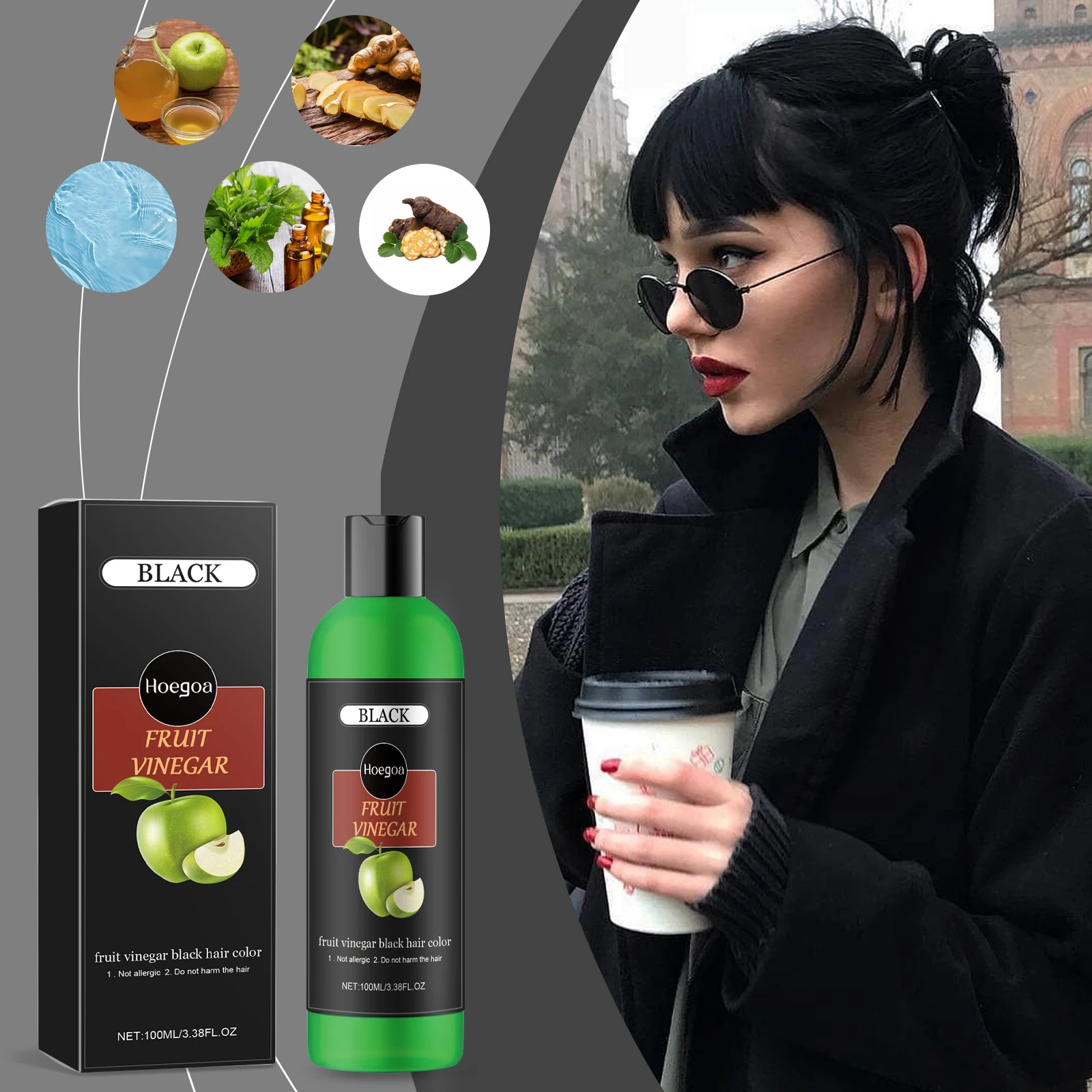 Hoegoa Stimulate Hair Growth Cool&Refreshing Soothes Scalp Strengthen Root Reduce Hair Loss Nourishing Smooth Hair Care Shampoo
Hoegoa Stimulate Hair Growth Cool&Refreshing Soothes Scalp Strengthen Root Reduce Hair Loss Nourishing Smooth Hair Care Shampoo