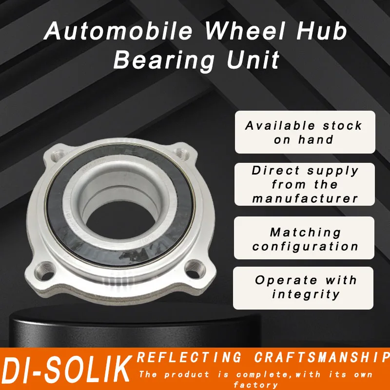 DI-SOLIK Auto Car Parts Rear Wheel Hub Bearing Assembly 33406789970 713649480 33412409785 VKBA6712 for BMW X1(E84)2009-2015
DI-SOLIK Auto Car Parts Rear Wheel Hub Bearing Assembly 33406789970 713649480 33412409785 VKBA6712 for BMW X1(E84)2009-2015