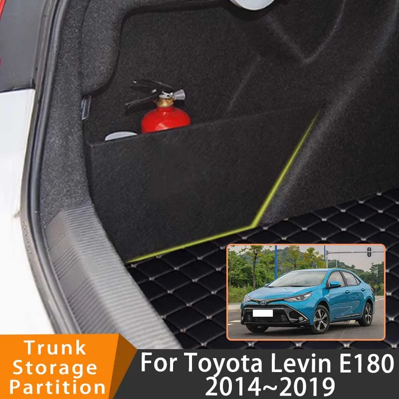Auto Accessories For Toyota Levin E180 2014~2019 2015 Upgrade Organizer Trunk Side Partition Trunk Interior Storage Box Parts
Auto Accessories For Toyota Levin E180 2014~2019 2015 Upgrade Organizer Trunk Side Partition Trunk Interior Storage Box Parts