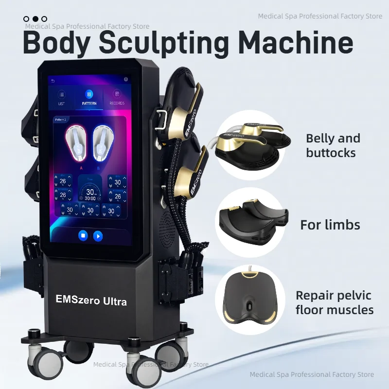 Emszero Ultra 6500W 15 Tesla RF Muscle Stimulate Fat Removal Body Slimming Build Muscle Training Pelvic Floor Muscles Machine
Emszero Ultra 6500W 15 Tesla RF Muscle Stimulate Fat Removal Body Slimming Build Muscle Training Pelvic Floor Muscles Machine