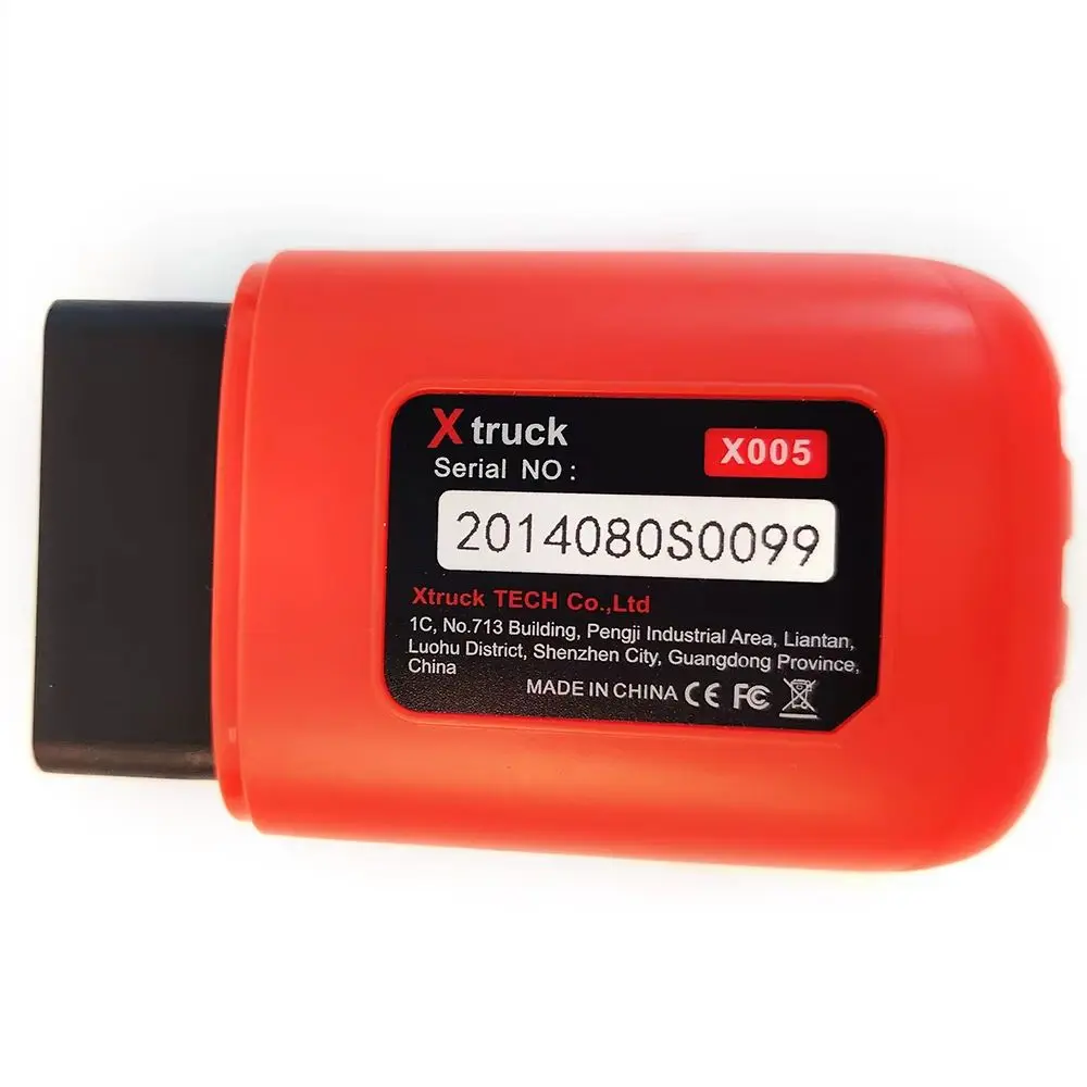 Xtruck X005 Intelligent Diagnosis ECU Quick Flashing for SHACMAN SINOTRUCK DongFeng FAWDE FAW Truck diagnostic tool
Xtruck X005 Intelligent Diagnosis ECU Quick Flashing for SHACMAN SINOTRUCK DongFeng FAWDE FAW Truck diagnostic tool