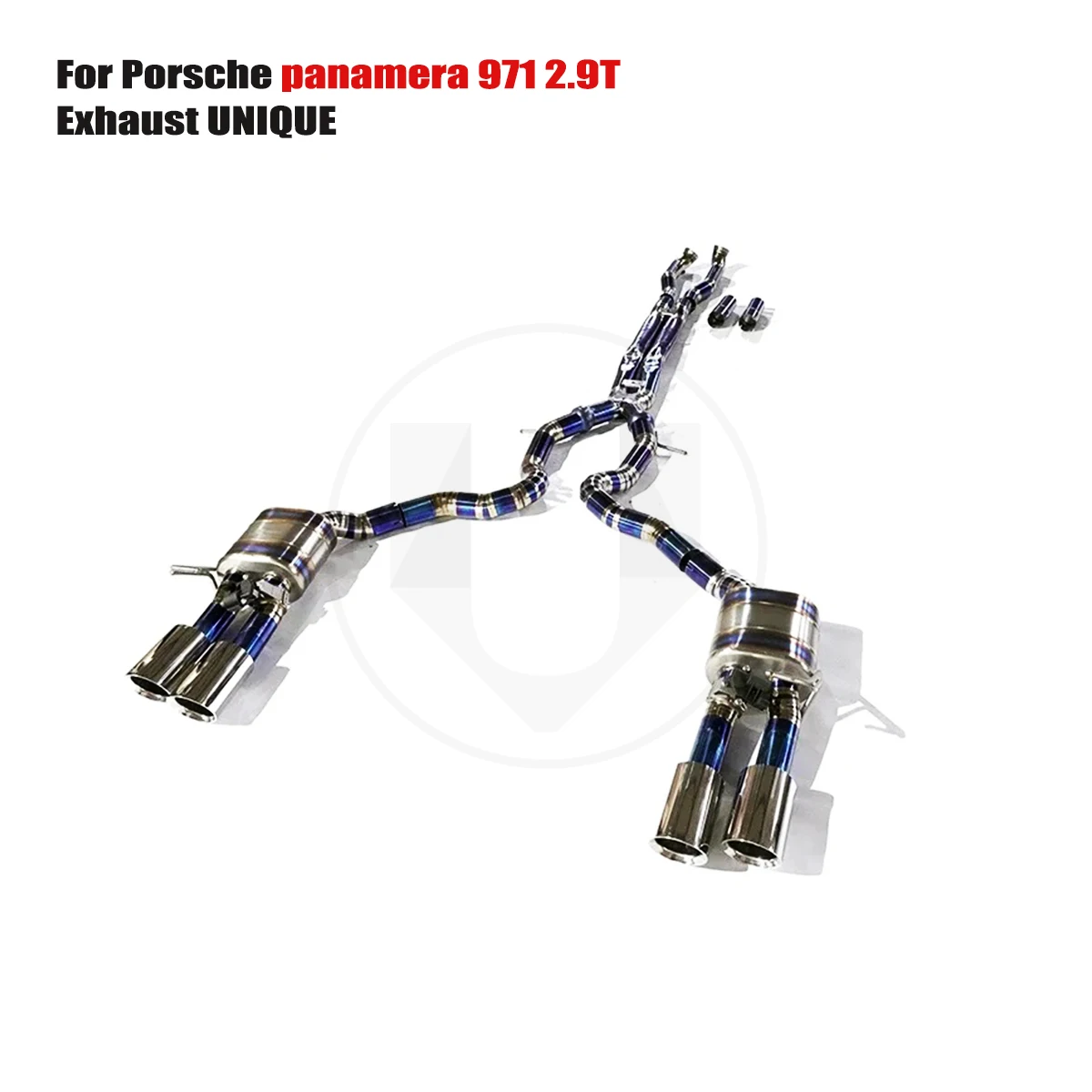 UNIQUE For 2017-2019 Porsche Panamera 971 2.9T performance valve titanium exhaust system TC4 titanium alloy exhaust muffler
UNIQUE For 2017-2019 Porsche Panamera 971 2.9T performance valve titanium exhaust system TC4 titanium alloy exhaust muffler