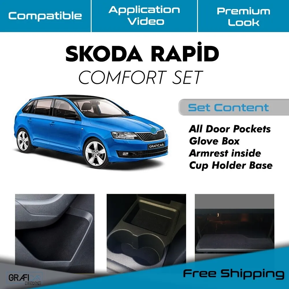 SKODA RAPID SPACEBACK-TRIM GOODS STORAGE PLATED AREAS FOR COMFORT SET-INSULATION-SELF ADHESIVE-LASER CUT
SKODA RAPID SPACEBACK-TRIM GOODS STORAGE PLATED AREAS FOR COMFORT SET-INSULATION-SELF ADHESIVE-LASER CUT