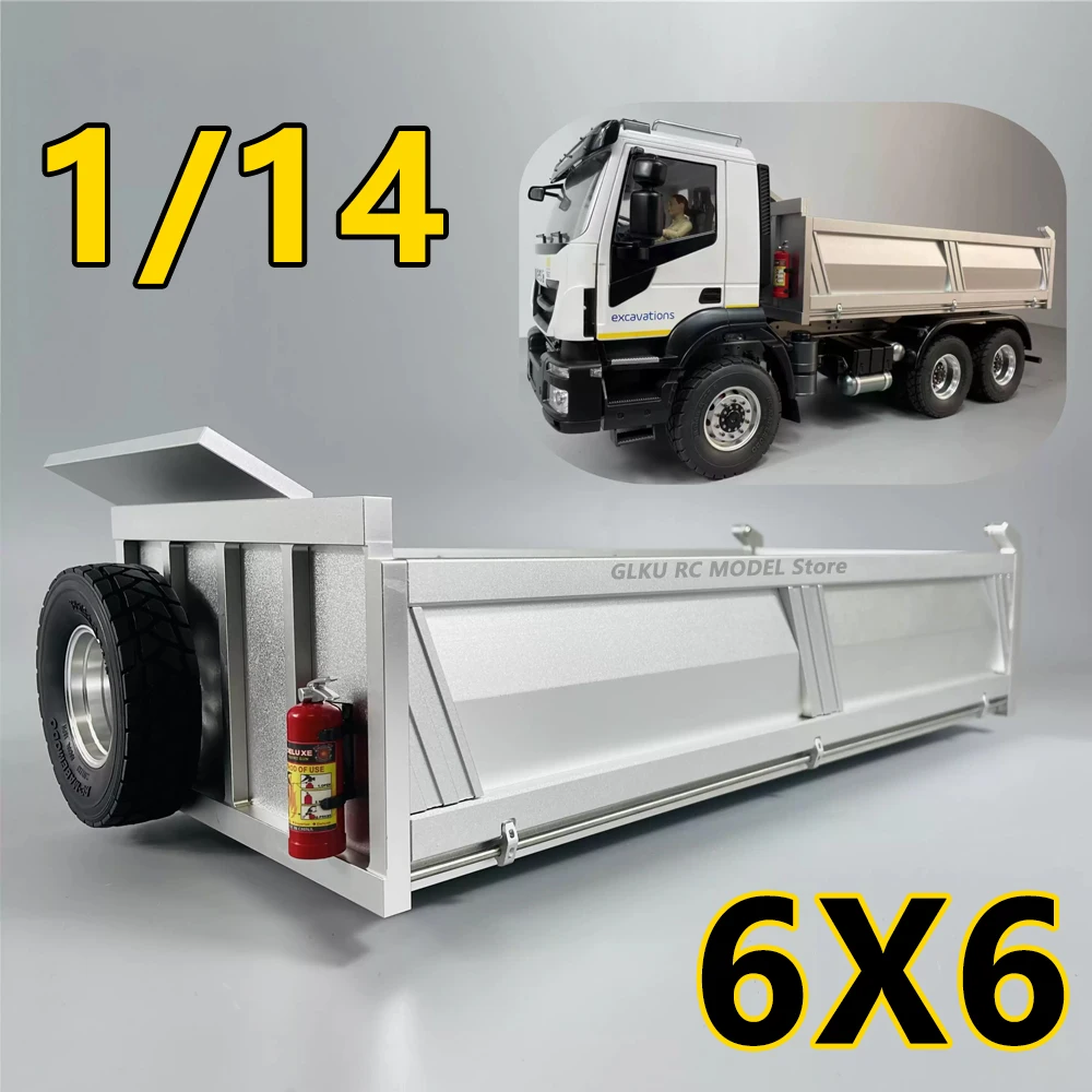 RC Truck 6X6 Dump Truck Model Metal Cargo Bed For Tamiya 1/14 RC Dump Truck Model Toy or DIY Dump Truck Parts MD CD-0001
RC Truck 6X6 Dump Truck Model Metal Cargo Bed For Tamiya 1/14 RC Dump Truck Model Toy or DIY Dump Truck Parts MD CD-0001