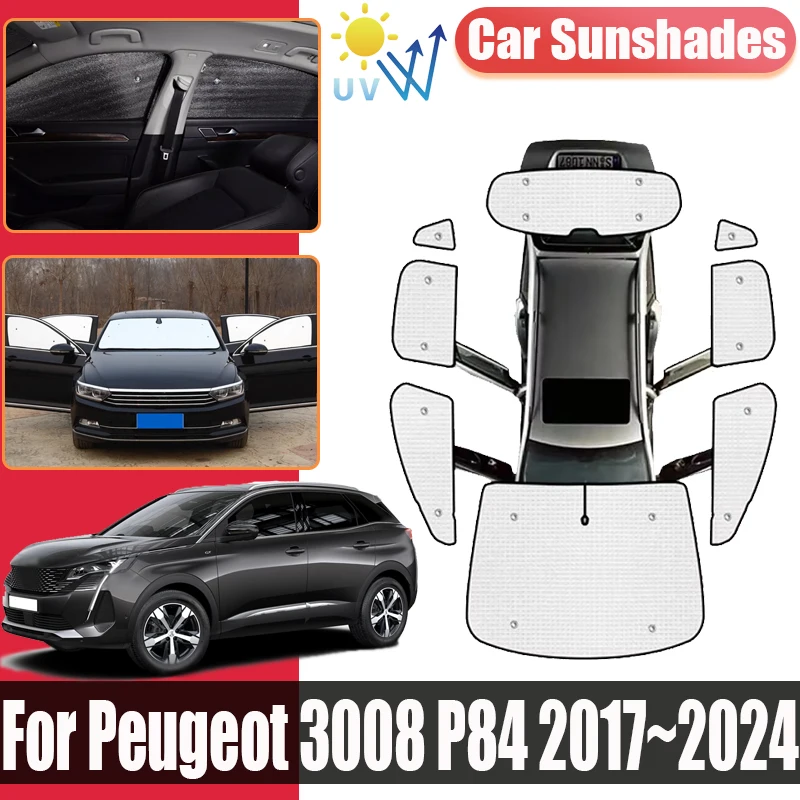 Window Shade Sun Visor For Peugeot 3008 P84 2017 2018 2019 2020 2021~2024 Auto Sunshades Anti-UV Privacy Blocks Car Accessories
Window Shade Sun Visor For Peugeot 3008 P84 2017 2018 2019 2020 2021~2024 Auto Sunshades Anti-UV Privacy Blocks Car Accessories