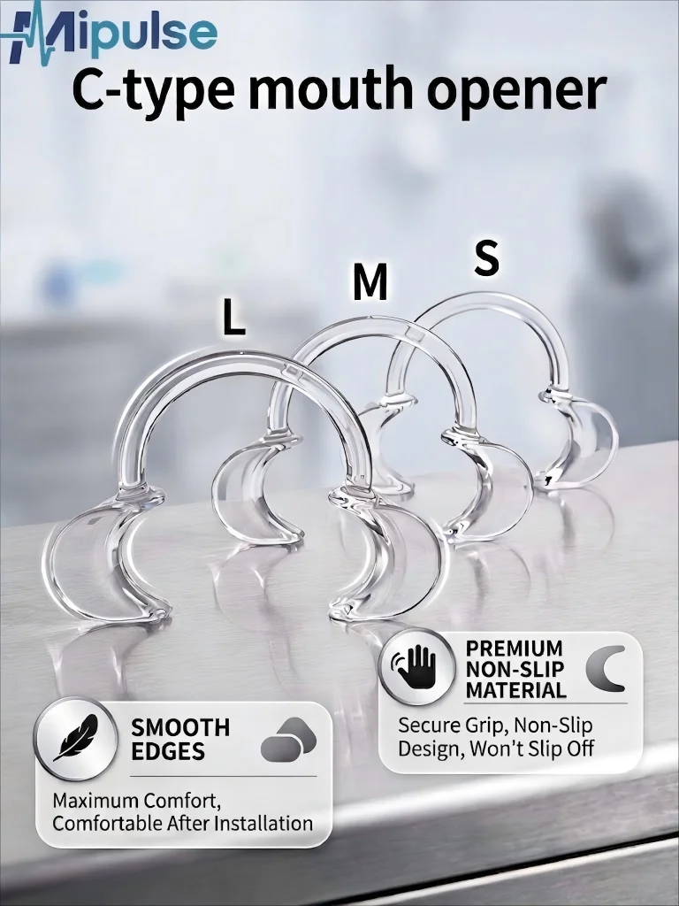 20pcs C-Shape Dental Orthodontics Cheek Retractor Mouth Opener for Teeth Whitening And Oral Cleaning for Clinic Use
20pcs C-Shape Dental Orthodontics Cheek Retractor Mouth Opener for Teeth Whitening And Oral Cleaning for Clinic Use