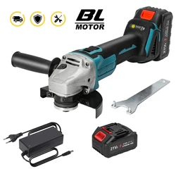 125MM Brushless Electric Angle grain Variable Speed for Makita 21v Battery grain cut Woodworking Machine Power Tool 125MM Brushless Electric Angle grain Variable Speed for Makita 21v Battery grain cut Woodworking Machine Power Tool