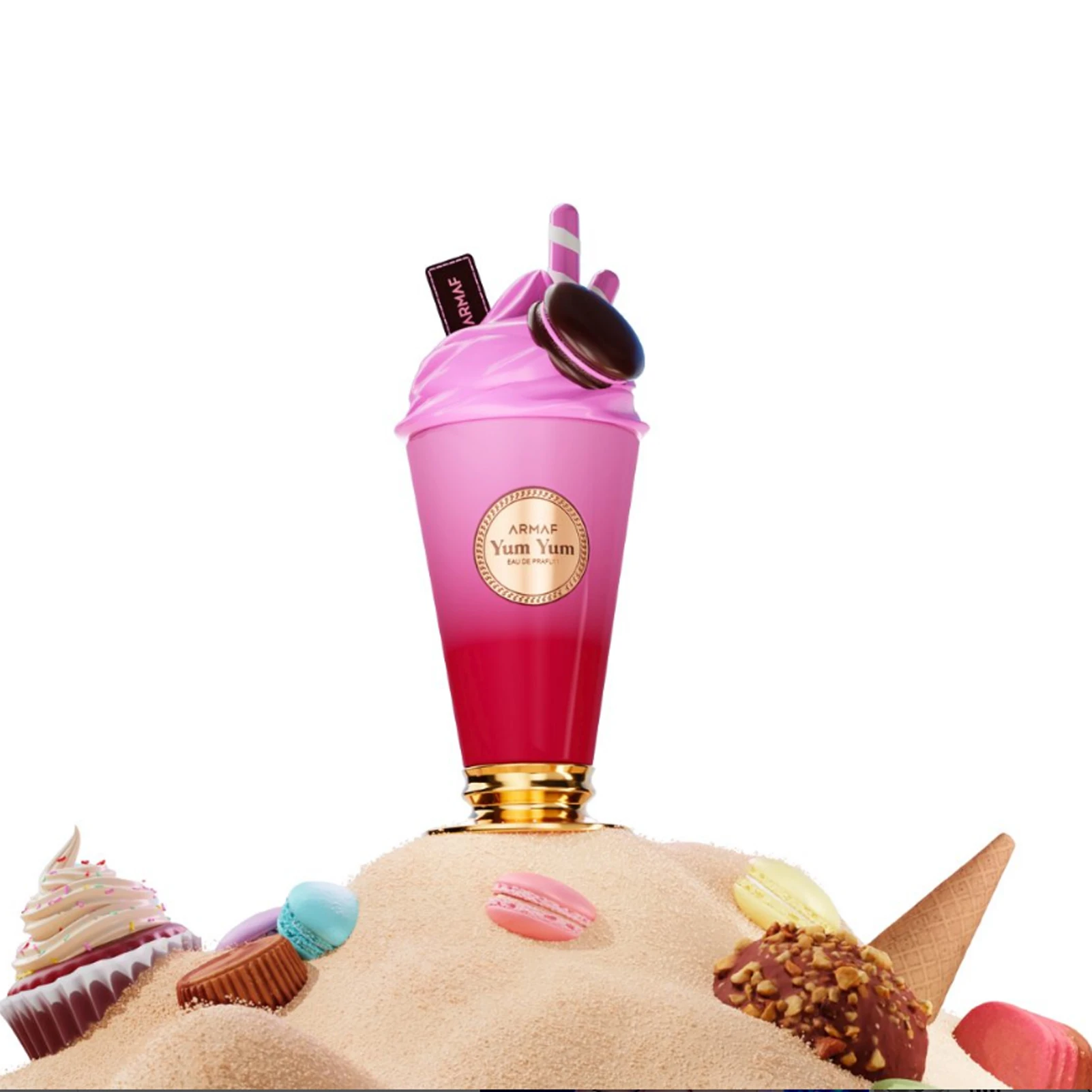 Armaf Yum Yum Eau de Parfum 3.4oz 100ml Women Perfume Sweet Berry Vanilla Milkshake Gourmand Fragrance Long Lasting Dessert Spray Luxury Gift For Her Daily Dating Party
Armaf Yum Yum Eau de Parfum 3.4oz 100ml Women Perfume Sweet Berry Vanilla Milkshake Gourmand Fragrance Long Lasting Dessert Spray Luxury Gift For Her Daily Dating Party
