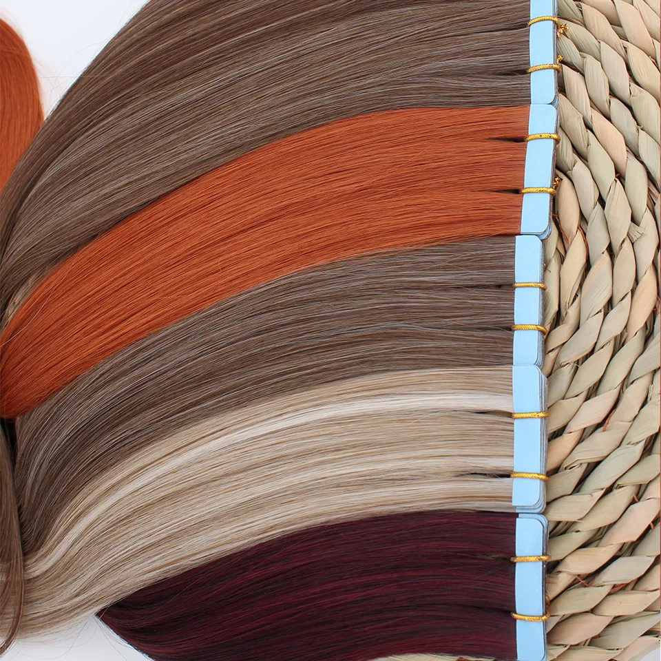 10pcs/ lot 24inches Tape In Bio Synthetic Hair Extensions Heat Resistant Fiber Straight Seamless PU Skin Weft Tape Ins For Women
10pcs/ lot 24inches Tape In Bio Synthetic Hair Extensions Heat Resistant Fiber Straight Seamless PU Skin Weft Tape Ins For Women