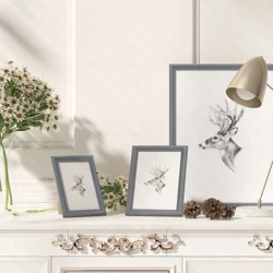 1PC Grey Picture Frame Wood Photo Frame For Pictures Photo Desktop Decor Wall Hanging Home Gallery Decoration 1PC Grey Picture Frame Wood Photo Frame For Pictures Photo Desktop Decor Wall Hanging Home Gallery Decoration