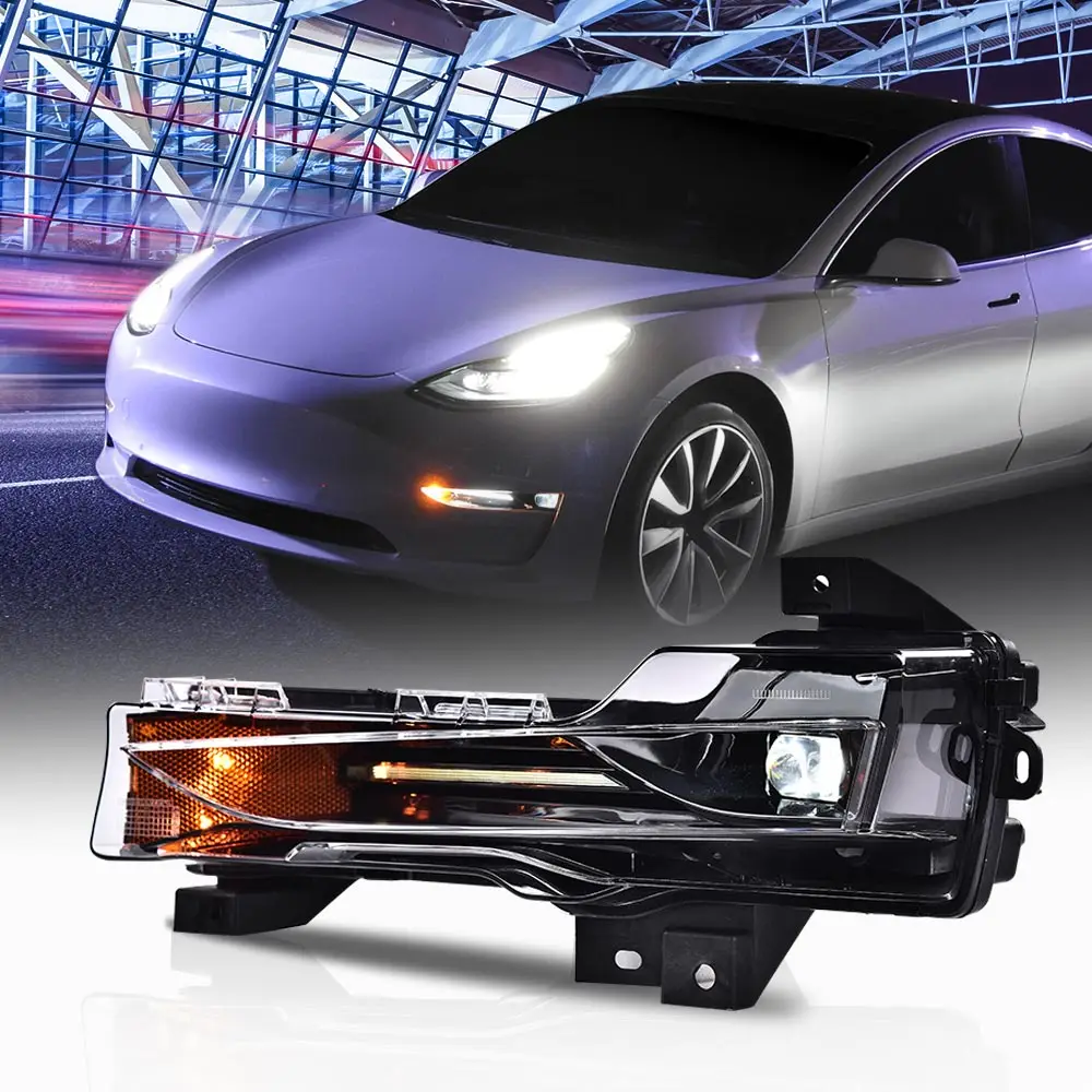 Fit for 17-23 Tesla Model 3 Y Left Fog Light Lamp Led Drl Up-Level Lh Side
Fit for 17-23 Tesla Model 3 Y Left Fog Light Lamp Led Drl Up-Level Lh Side