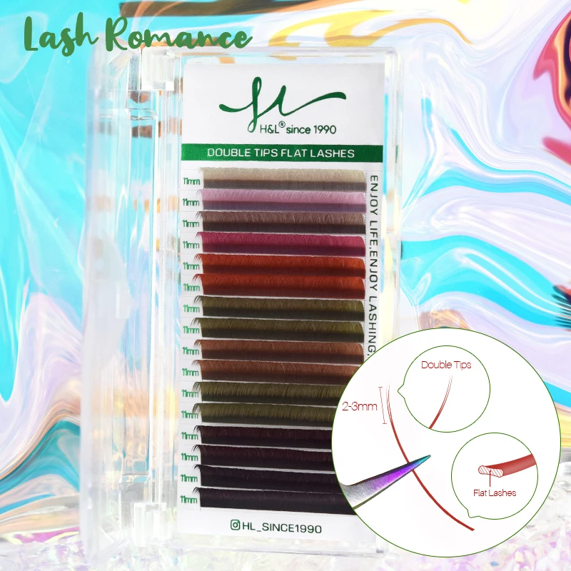 LashLady Pro Eyelash Extensions Accressories Double Tips Flat Lashes Mix Color False Eyelashes High Quality Makeup Tools
LashLady Pro Eyelash Extensions Accressories Double Tips Flat Lashes Mix Color False Eyelashes High Quality Makeup Tools