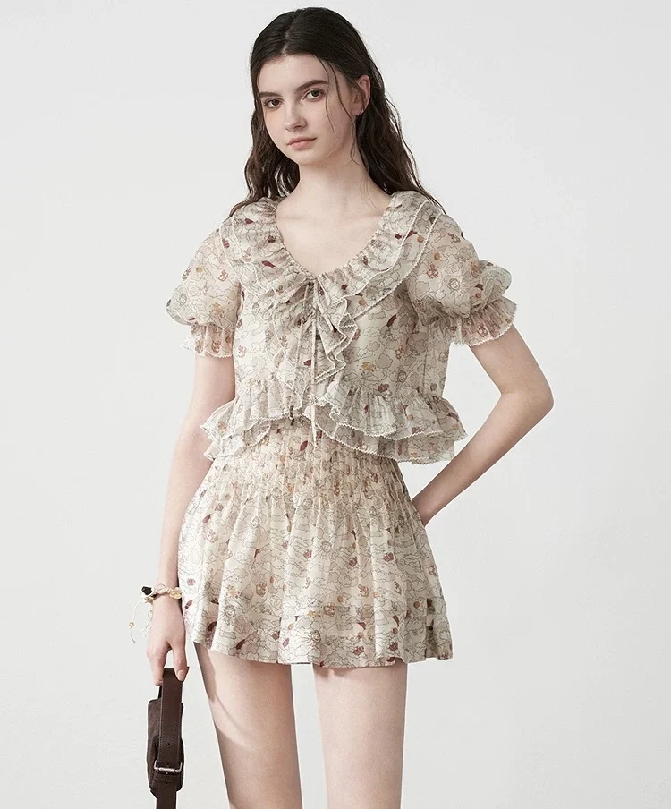 2025 Winter New women's Wear set, high-end custom French floral sweet and fashionable set, trendy two-piece evening dress
2025 Winter New women's Wear set, high-end custom French floral sweet and fashionable set, trendy two-piece evening dress