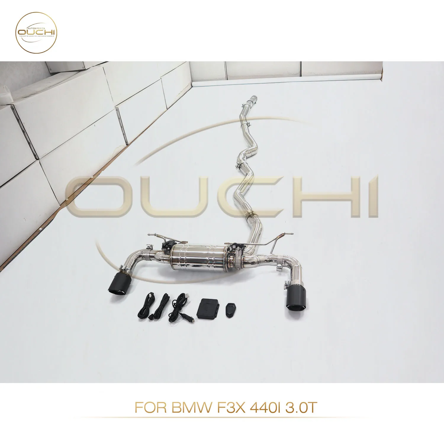 OUCHI Factory Direct Sales Stainless Steel Exhaust System Performance Catback For BMW F3X 440i 3.0T Car Exhaust Electronic
OUCHI Factory Direct Sales Stainless Steel Exhaust System Performance Catback For BMW F3X 440i 3.0T Car Exhaust Electronic