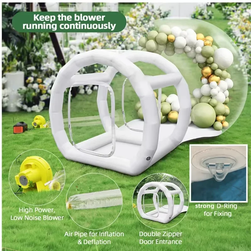 Hotel Outdoor Party Kids Transparent Tent Lodge for Party Event Inflatable Bubble House
Hotel Outdoor Party Kids Transparent Tent Lodge for Party Event Inflatable Bubble House
