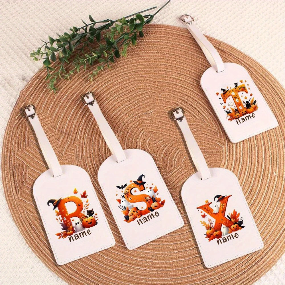 Custom Halloween-Themed Luggage Tag Featuring a Design with Pumpkins And Ghosts,Perfect for Travel And As a Delightful Gift
Custom Halloween-Themed Luggage Tag Featuring a Design with Pumpkins And Ghosts,Perfect for Travel And As a Delightful Gift