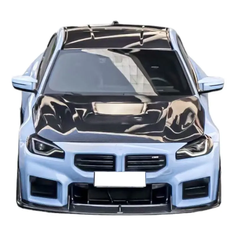 V Style M2 G87 Carbon Fiber Fibre Front Engine Bonnet Hood Cover For BMW M2 G87,100% tested well
V Style M2 G87 Carbon Fiber Fibre Front Engine Bonnet Hood Cover For BMW M2 G87,100% tested well