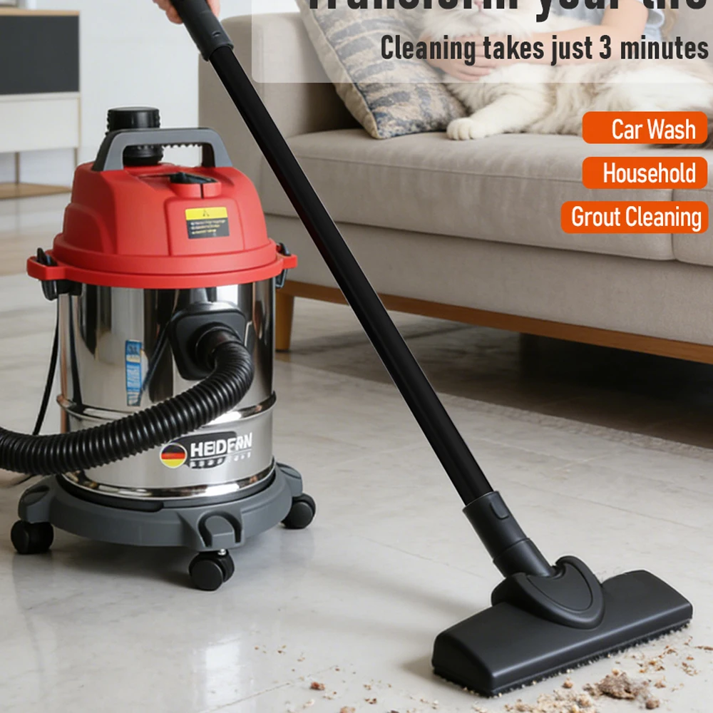 30L Wet And Dry Vacuum Cleaner Steel Stainless Canister Tank 4000W Powerful Industrial Dust Car Wash Shop Hotel Household
30L Wet And Dry Vacuum Cleaner Steel Stainless Canister Tank 4000W Powerful Industrial Dust Car Wash Shop Hotel Household