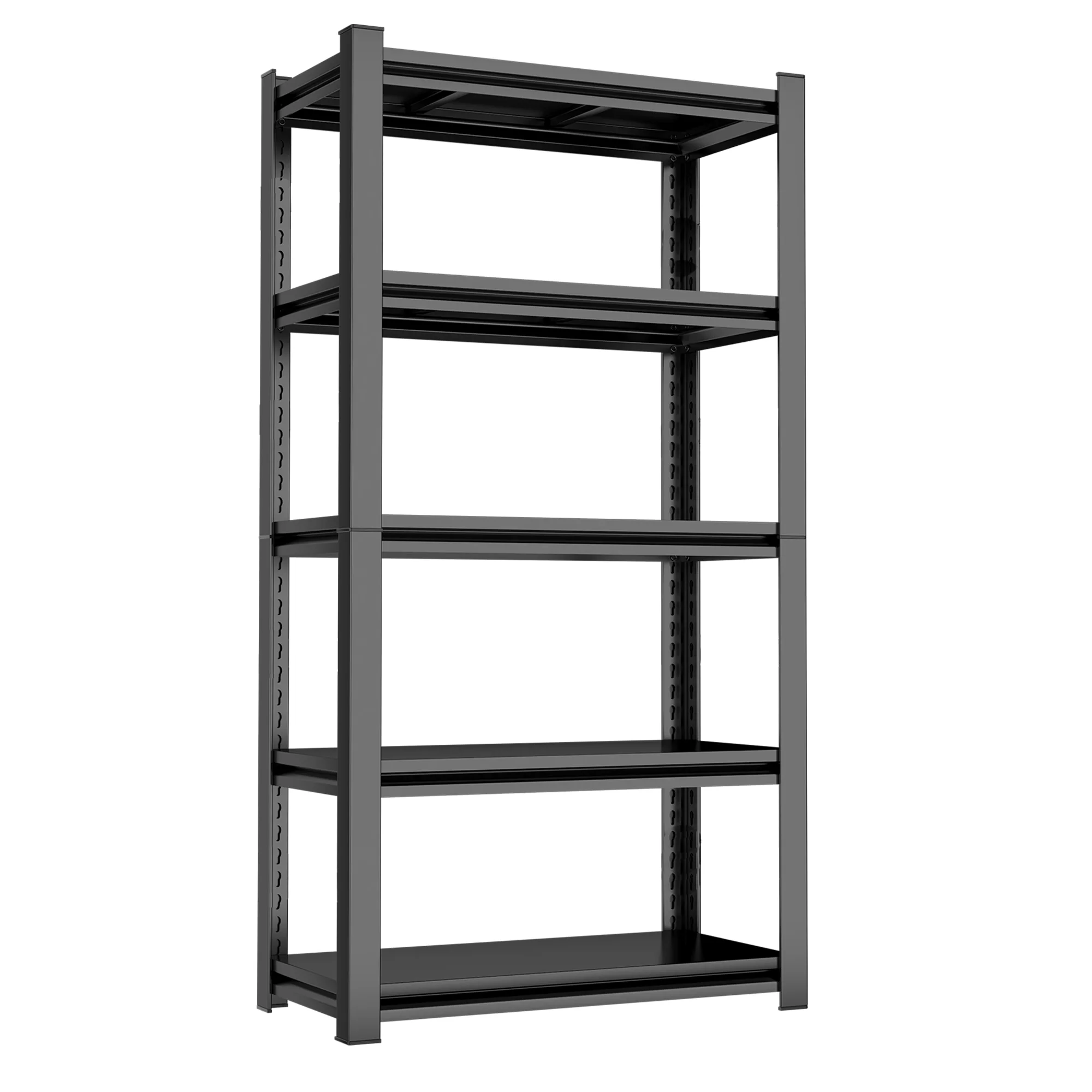 63" H Adjustable Storage Rack, Adjustable Shelves, 2000LBS Five-Tier Shelving Unit, Scratch-Resistant And Wear-Resistant Panels,
63" H Adjustable Storage Rack, Adjustable Shelves, 2000LBS Five-Tier Shelving Unit, Scratch-Resistant And Wear-Resistant Panels,