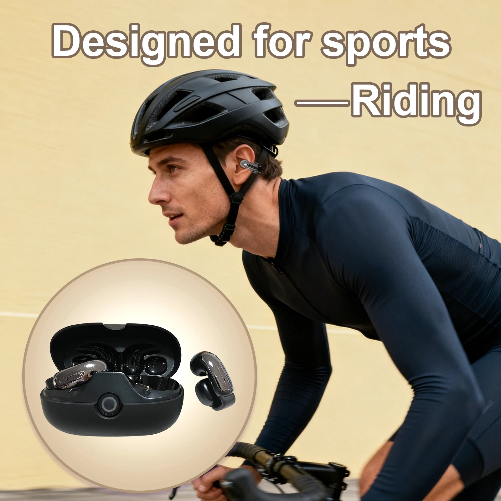 Leaorld Echo Clip-On Open-Ear True Wireless Earbuds, Bluetooth 5.4 OWS Sports Earphones w/ Mic, 50H Battery Life
Leaorld Echo Clip-On Open-Ear True Wireless Earbuds, Bluetooth 5.4 OWS Sports Earphones w/ Mic, 50H Battery Life