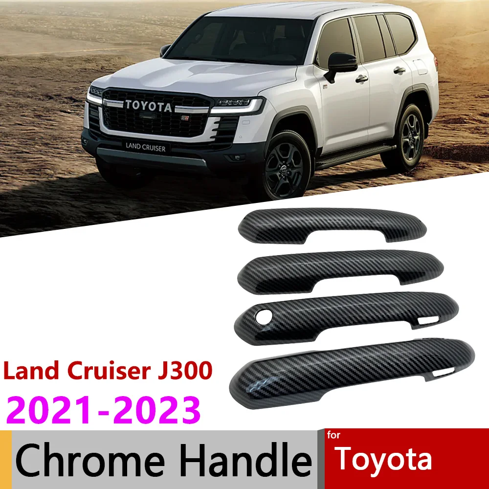 Черная наружная дверная ручка из углеродного волокна для Toyota Land Cruiser 300, J300, Lexus LX, J310 2021 ~ 2023, автомобильные запчасти, аксессуары, наклейки
Черная наружная дверная ручка из углеродного волокна для Toyota Land Cruiser 300, J300, Lexus LX, J310 2021 ~ 2023, автомобильные запчасти, аксессуары, наклейки