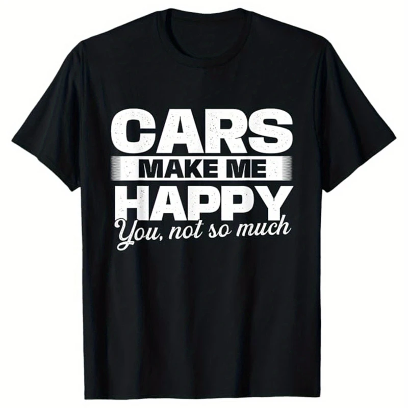 Men's cotton t-shirt with car and mechanic enthusiast heat transfer printing
Men's cotton t-shirt with car and mechanic enthusiast heat transfer printing