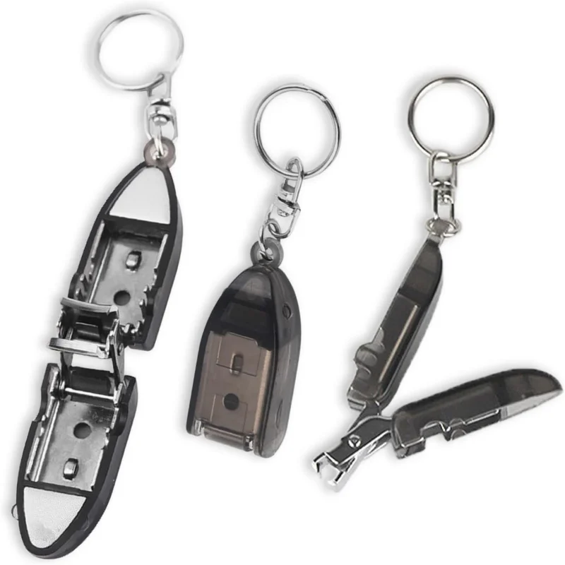 Black Travel Keychain Finger Nail Clippers, Mini Foldable Stainless Steel Nail Cutter, Portable Nail Clippers with Nail Files Toenail Fingernail Clipper Cutter Trimmer Car Keychains for Men Adults
Black Travel Keychain Finger Nail Clippers, Mini Foldable Stainless Steel Nail Cutter, Portable Nail Clippers with Nail Files Toenail Fingernail Clipper Cutter Trimmer Car Keychains for Men Adults