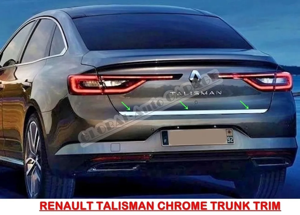 For Renault Talisman 2016-2021 Chrome Tailgate Trunk Trim Bottom Lath Body Car Auto Accessory Bar Diffüser Spilitter Car-styling
For Renault Talisman 2016-2021 Chrome Tailgate Trunk Trim Bottom Lath Body Car Auto Accessory Bar Diffüser Spilitter Car-styling