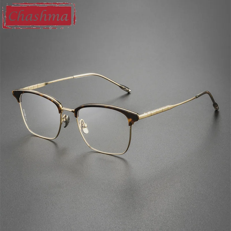 Chashma Eyeglasses Frames Men Acetate Pure Titanium Eyebrow Style Optical High Quality Women Gafas Ultra Lightweight Spectacles
Chashma Eyeglasses Frames Men Acetate Pure Titanium Eyebrow Style Optical High Quality Women Gafas Ultra Lightweight Spectacles