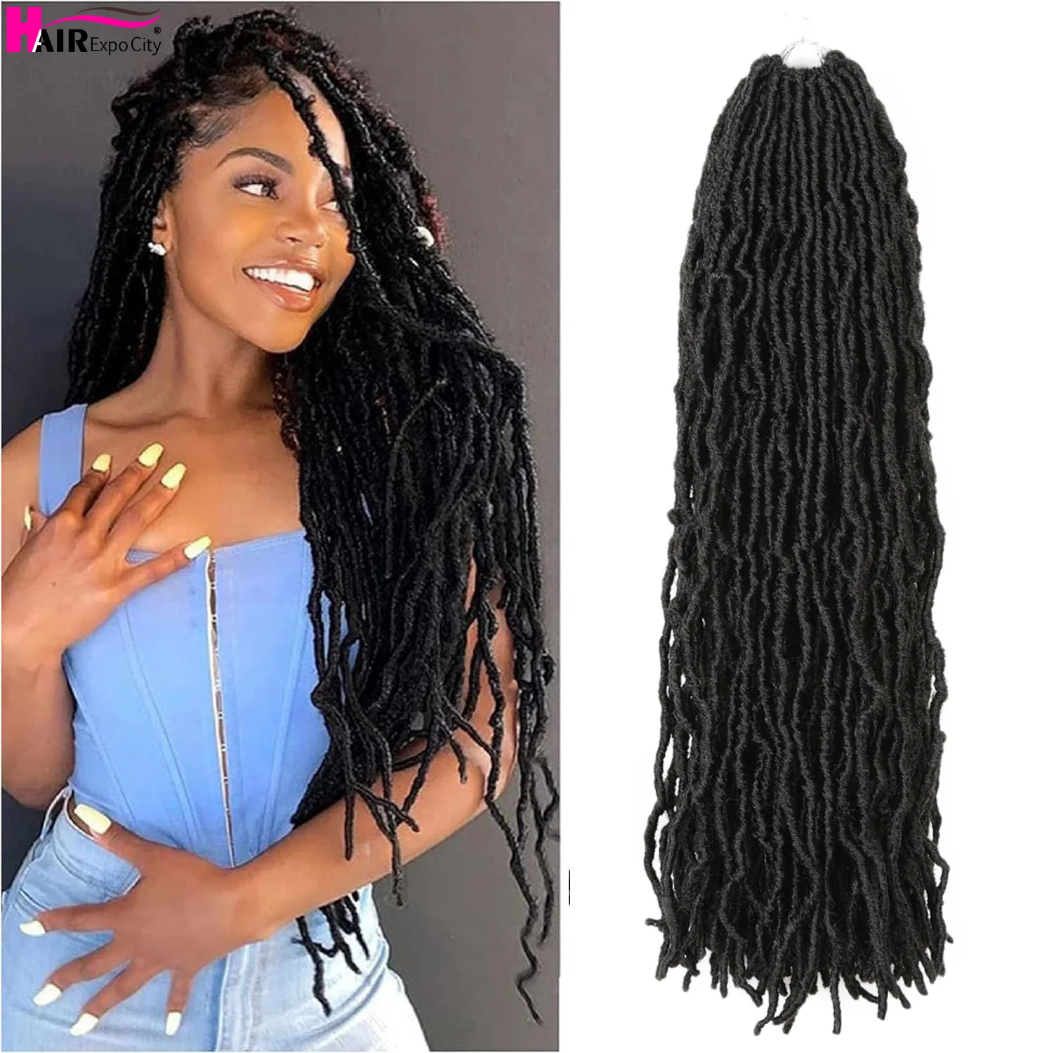 Nu Soft Locs вязаные волосы 24 дюйма, предварительно закрученные натуральные Синтетические длинные вязаные косички, искусственные волосы для наращивания
Nu Soft Locs вязаные волосы 24 дюйма, предварительно закрученные натуральные Синтетические длинные вязаные косички, искусственные волосы для наращивания