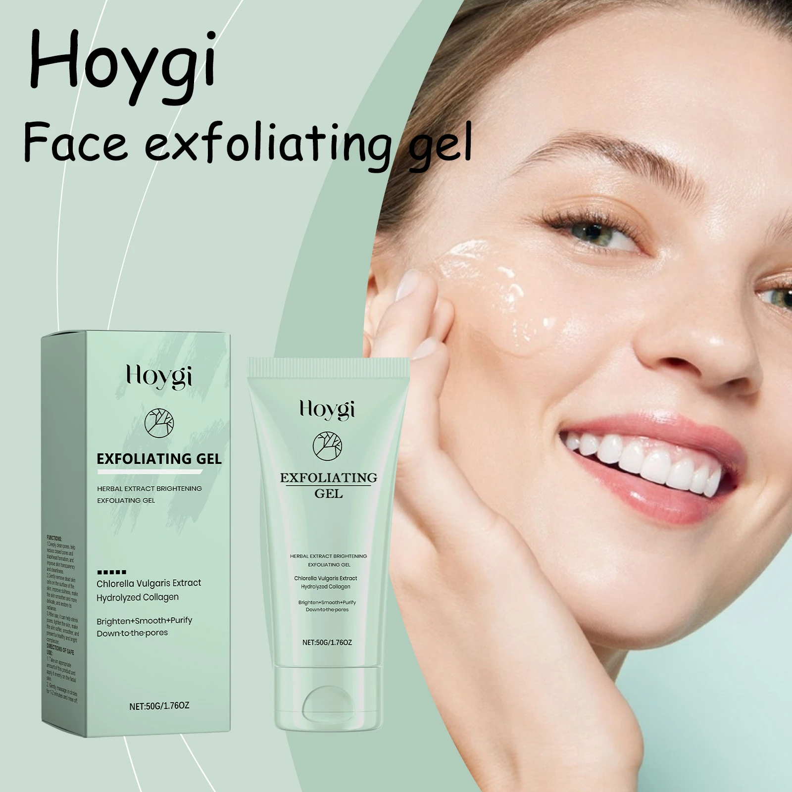 Коллагеновый отшелушивающий гель Hoygi, нежное удаление омертвевшей кожи, улучшение гладкости, увлажнение, восстановление, тусклость, осветляющий гель для кожи
Коллагеновый отшелушивающий гель Hoygi, нежное удаление омертвевшей кожи, улучшение гладкости, увлажнение, восстановление, тусклость, осветляющий гель для кожи