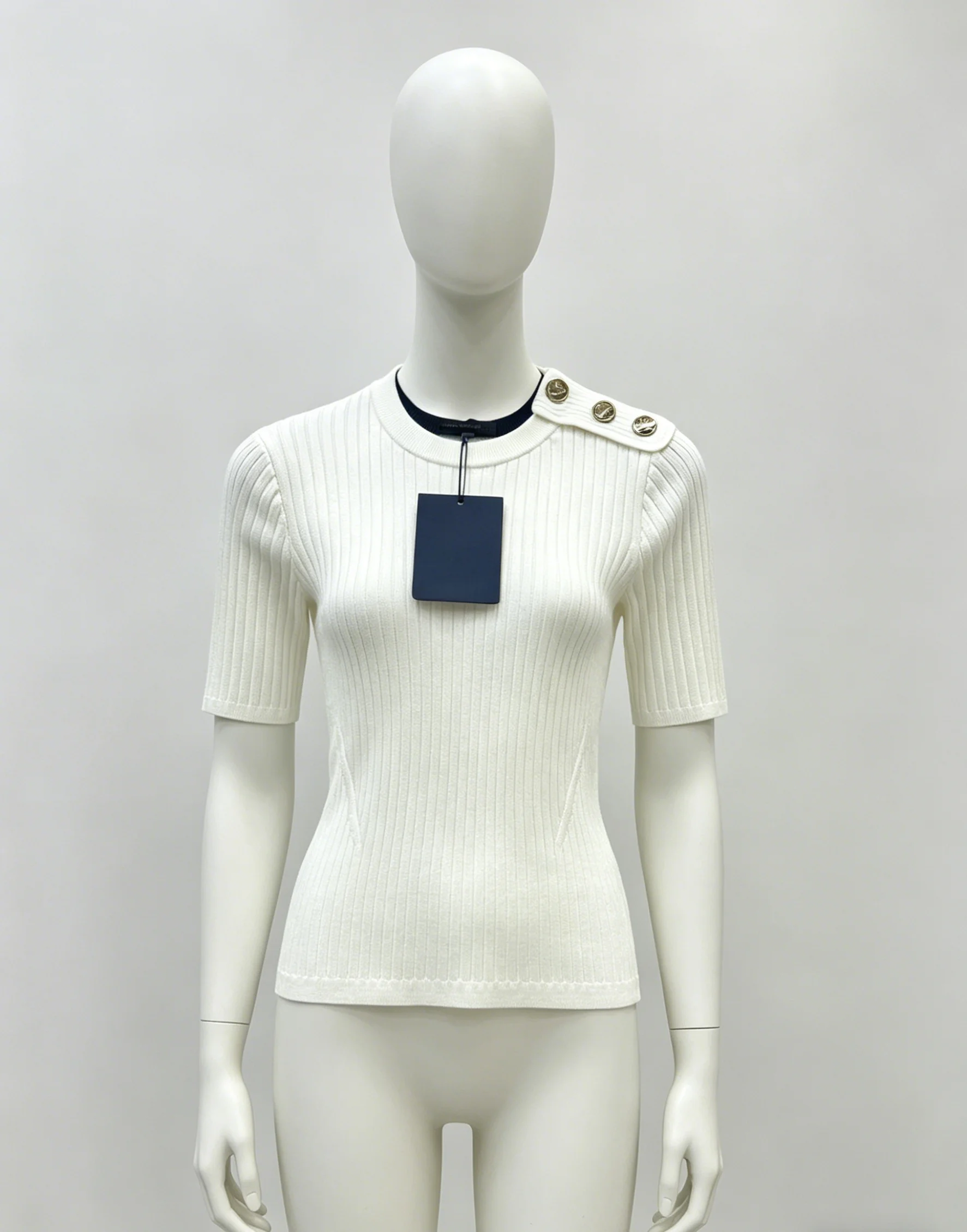26Ss Spring/Summer Women's Nautical Series Herringbone Knit Short Sleeve Shirt LH047
26Ss Spring/Summer Women's Nautical Series Herringbone Knit Short Sleeve Shirt LH047