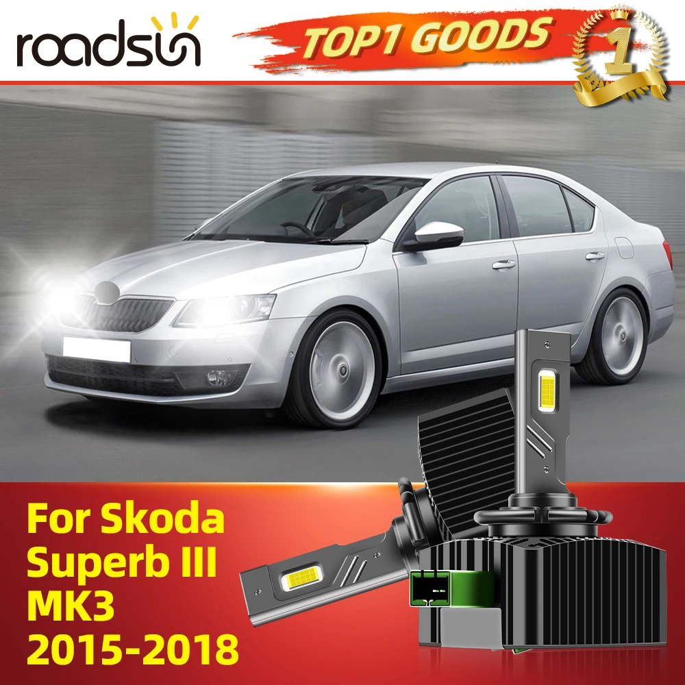 For Skoda Superb III MK3 2015 2016 2017 2018 Longer Life Lamp 6000K LED Headlights HID D3S D3R Turbo Canbus Car Light Bulbs 3000
For Skoda Superb III MK3 2015 2016 2017 2018 Longer Life Lamp 6000K LED Headlights HID D3S D3R Turbo Canbus Car Light Bulbs 3000