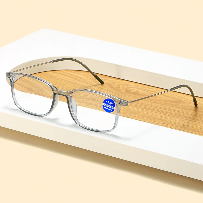 2023 Anti-Blue Light Reading Glasses Full Frame Glasses For Men And Women Radiation Protection Square Optical Computer Glasses
2023 Anti-Blue Light Reading Glasses Full Frame Glasses For Men And Women Radiation Protection Square Optical Computer Glasses