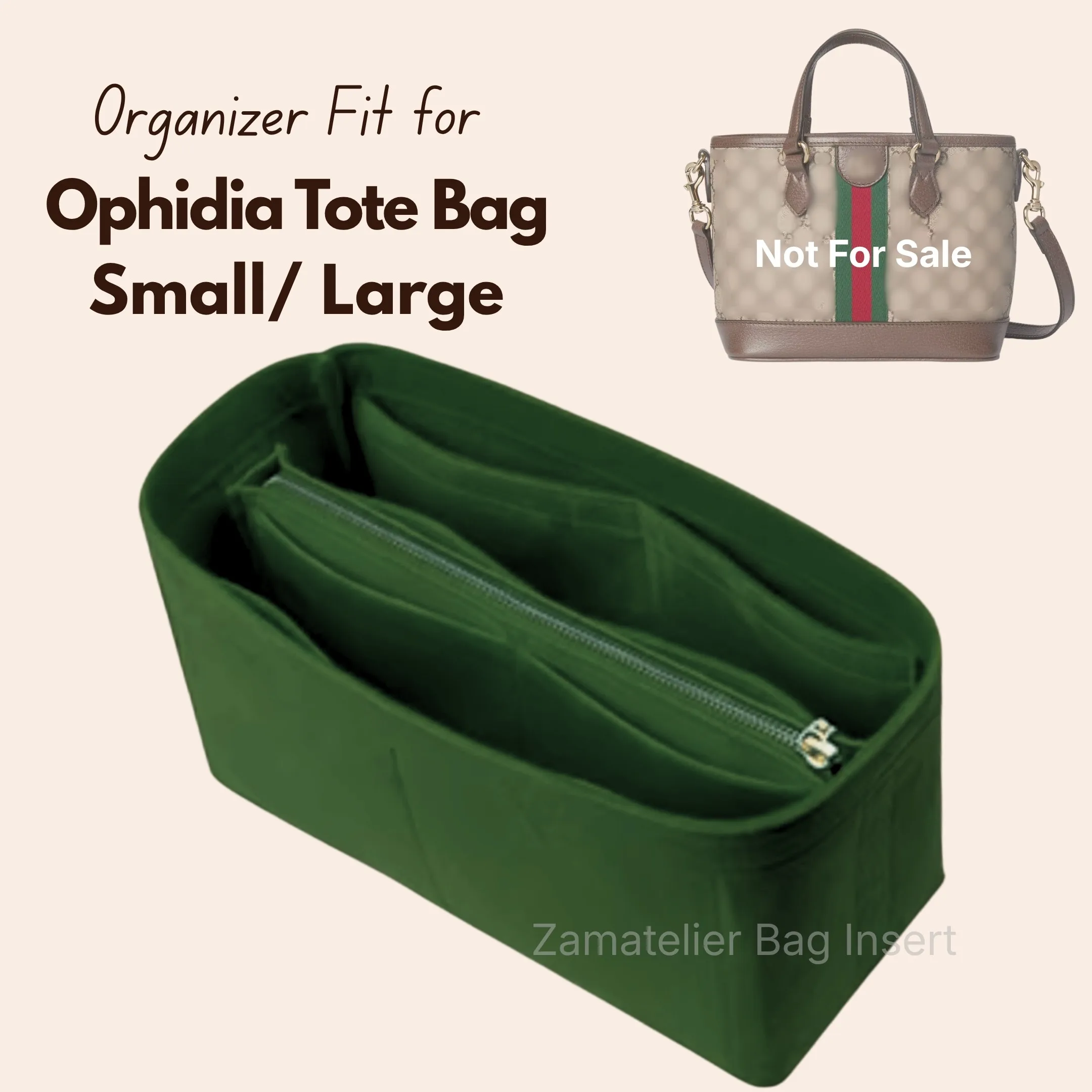 Fit for Gucc. Ophidia Small/ Large Tote Bag, Organizer Insert Purse Liner, Felt Purse with Zipper Middle Detachment Pouch Shaper
Fit for Gucc. Ophidia Small/ Large Tote Bag, Organizer Insert Purse Liner, Felt Purse with Zipper Middle Detachment Pouch Shaper