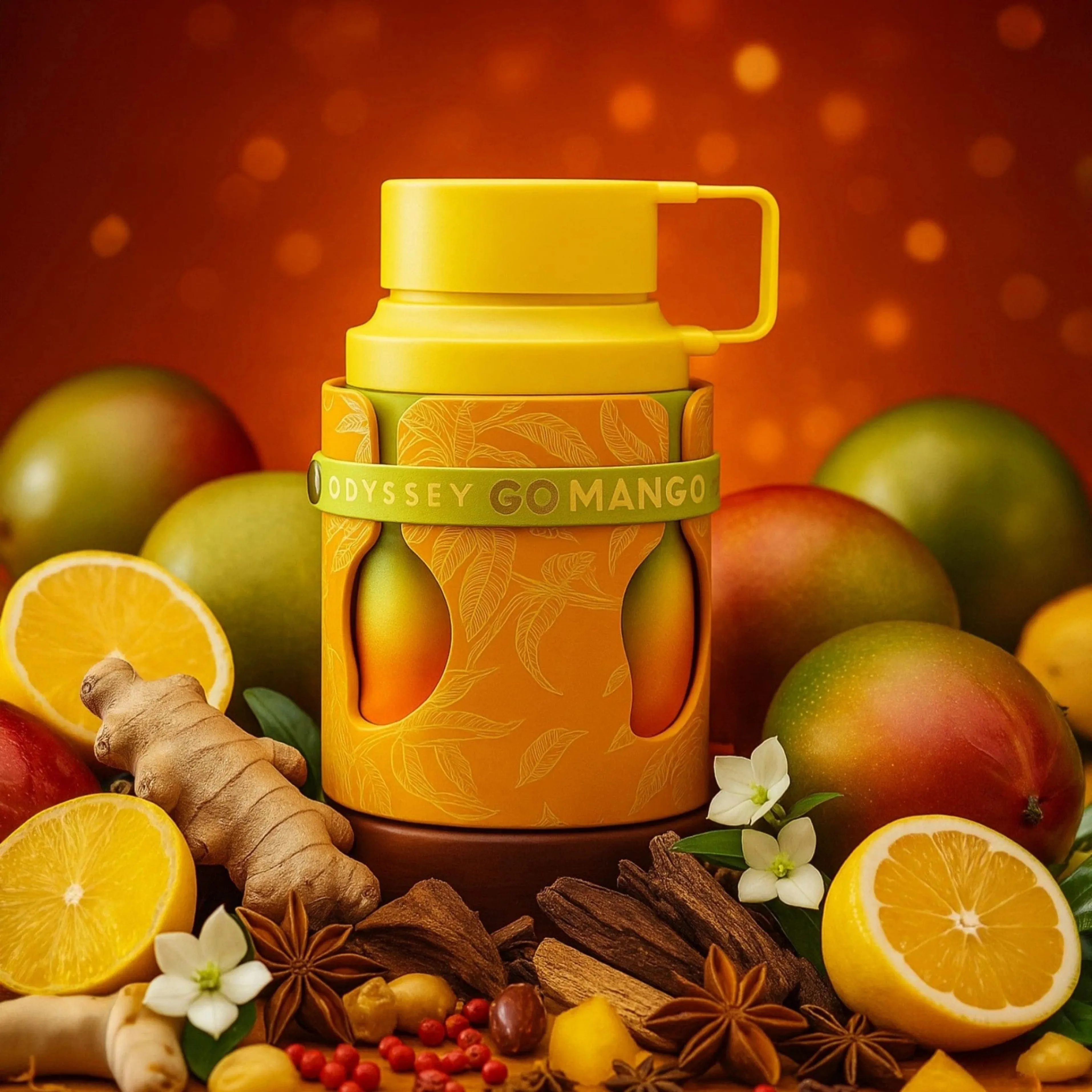 Odyssey Go Mango Unisex Eau de Parfum Tropical Collection Fresh Fruity Fragrance
Odyssey Go Mango Unisex Eau de Parfum Tropical Collection Fresh Fruity Fragrance