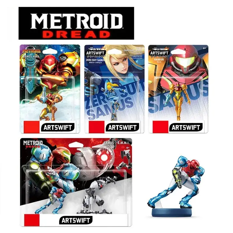 ARTSWIFT Store Figurine for NS Genuine NFC Samus Zero EMMI Suit 2 Pack Set Asia Version Region Free
ARTSWIFT Store Figurine for NS Genuine NFC Samus Zero EMMI Suit 2 Pack Set Asia Version Region Free