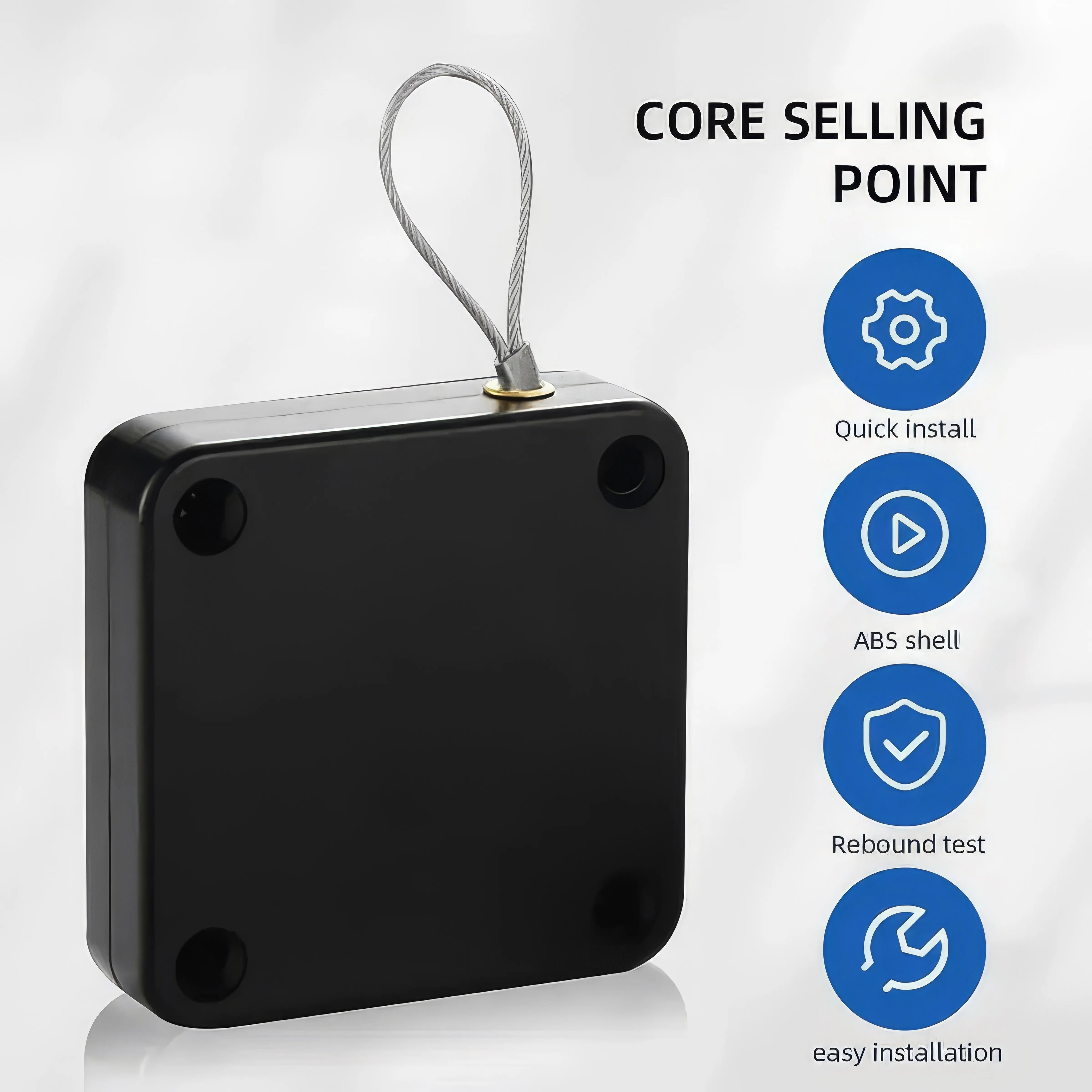Automatic Door Closer Punch-free and Silent Door Closing Device 500g Tensile Force for Sliding Door Home Office
Automatic Door Closer Punch-free and Silent Door Closing Device 500g Tensile Force for Sliding Door Home Office