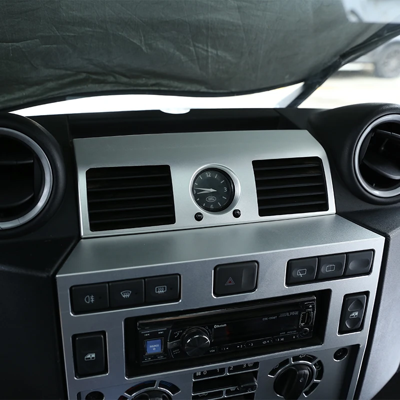For Land Rover Defender 90 110 2008-2018 Aluminum Alloy Car Center Console Air Outlet Frame Cover Trim Sticker Car Accessories
For Land Rover Defender 90 110 2008-2018 Aluminum Alloy Car Center Console Air Outlet Frame Cover Trim Sticker Car Accessories