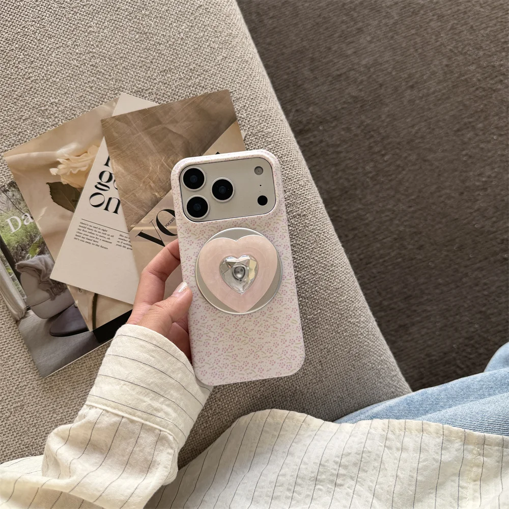 Korean Small Flower Magnetic Phone Case for iPhone 15 Pro 16 Pro 17 Pro Max 17 Case With Magsafe Diamond Love Stand Cute Cover
Korean Small Flower Magnetic Phone Case for iPhone 15 Pro 16 Pro 17 Pro Max 17 Case With Magsafe Diamond Love Stand Cute Cover