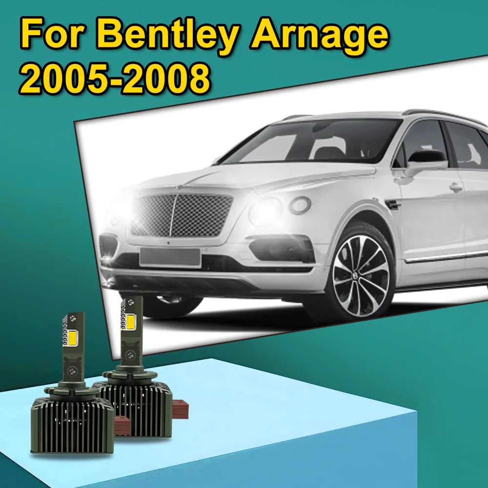2 светодиодных фар HID для Bentley Arnage 2005 2006 2007 2008, двусторонние лампы CSP 3570, Canbus 30000LM D1S D1R, супер яркие
2 светодиодных фар HID для Bentley Arnage 2005 2006 2007 2008, двусторонние лампы CSP 3570, Canbus 30000LM D1S D1R, супер яркие