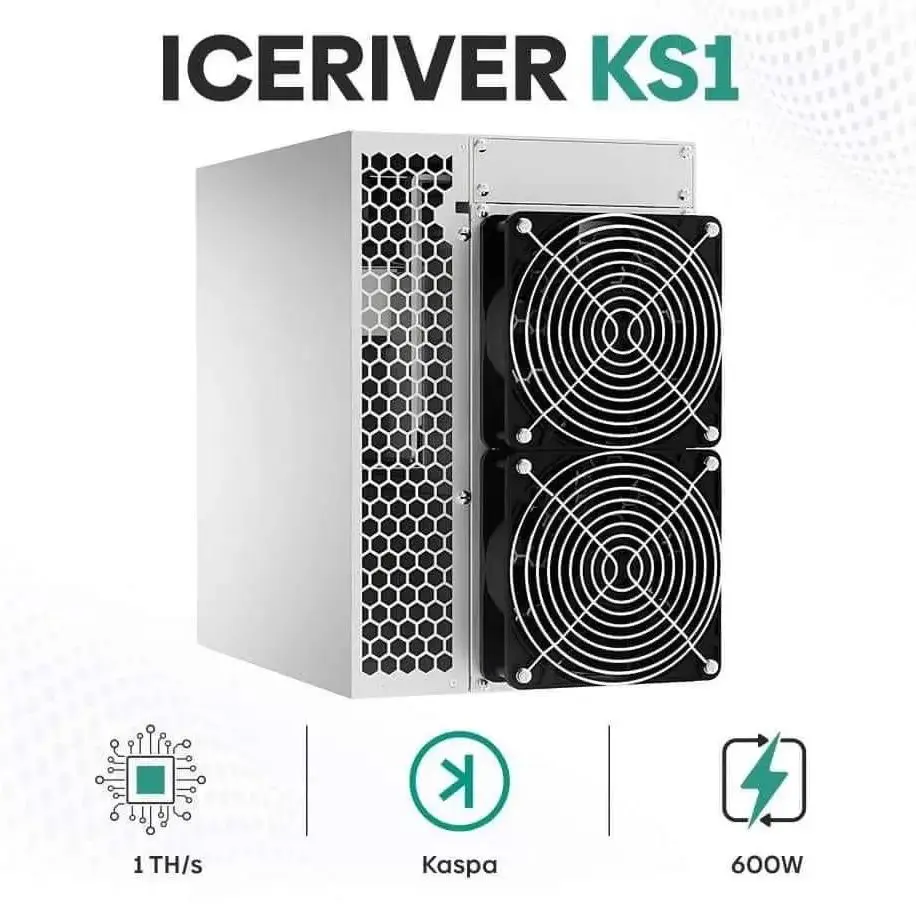 Новые продажи iceRiver KAS KS1 1TH 600 Вт с блоком питания KAS Майнер kaspa ice River KAS KS1 1TH Майнер
Новые продажи iceRiver KAS KS1 1TH 600 Вт с блоком питания KAS Майнер kaspa ice River KAS KS1 1TH Майнер