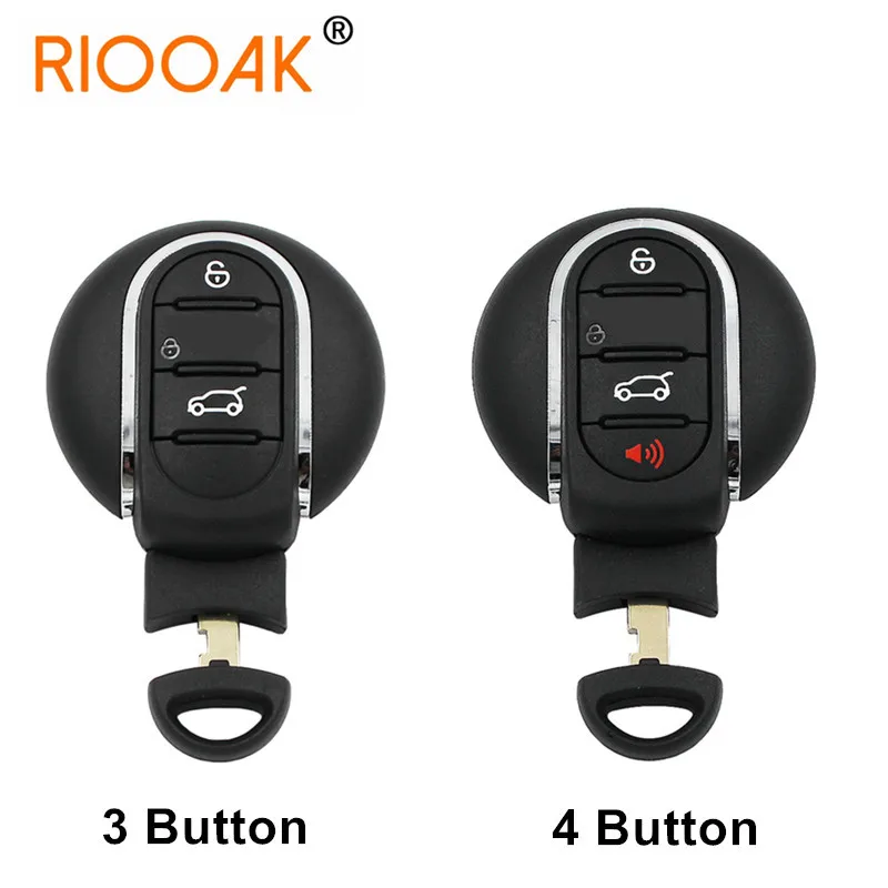 3/4 buttons Smart Remote Car Key Shell Cover Fob Case for BMW mini Cooper 2015 2016 2017 2018 with Emergency Key Blade
3/4 buttons Smart Remote Car Key Shell Cover Fob Case for BMW mini Cooper 2015 2016 2017 2018 with Emergency Key Blade