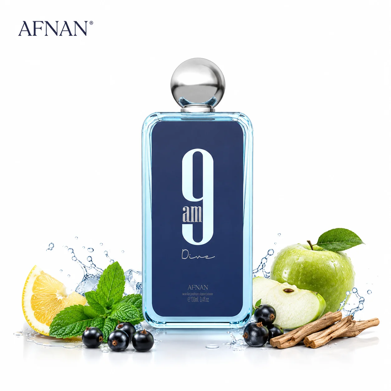 AFNAN 9AM Dive Perfume 100ml 3.4Oz Eau De Parfum Unisex Long Lasting Fresh Aquatic Citrus Apple Mint Blackcurrant Woody Musk Fragrance Spray Summer Daily Wear Travel Gift
AFNAN 9AM Dive Perfume 100ml 3.4Oz Eau De Parfum Unisex Long Lasting Fresh Aquatic Citrus Apple Mint Blackcurrant Woody Musk Fragrance Spray Summer Daily Wear Travel Gift