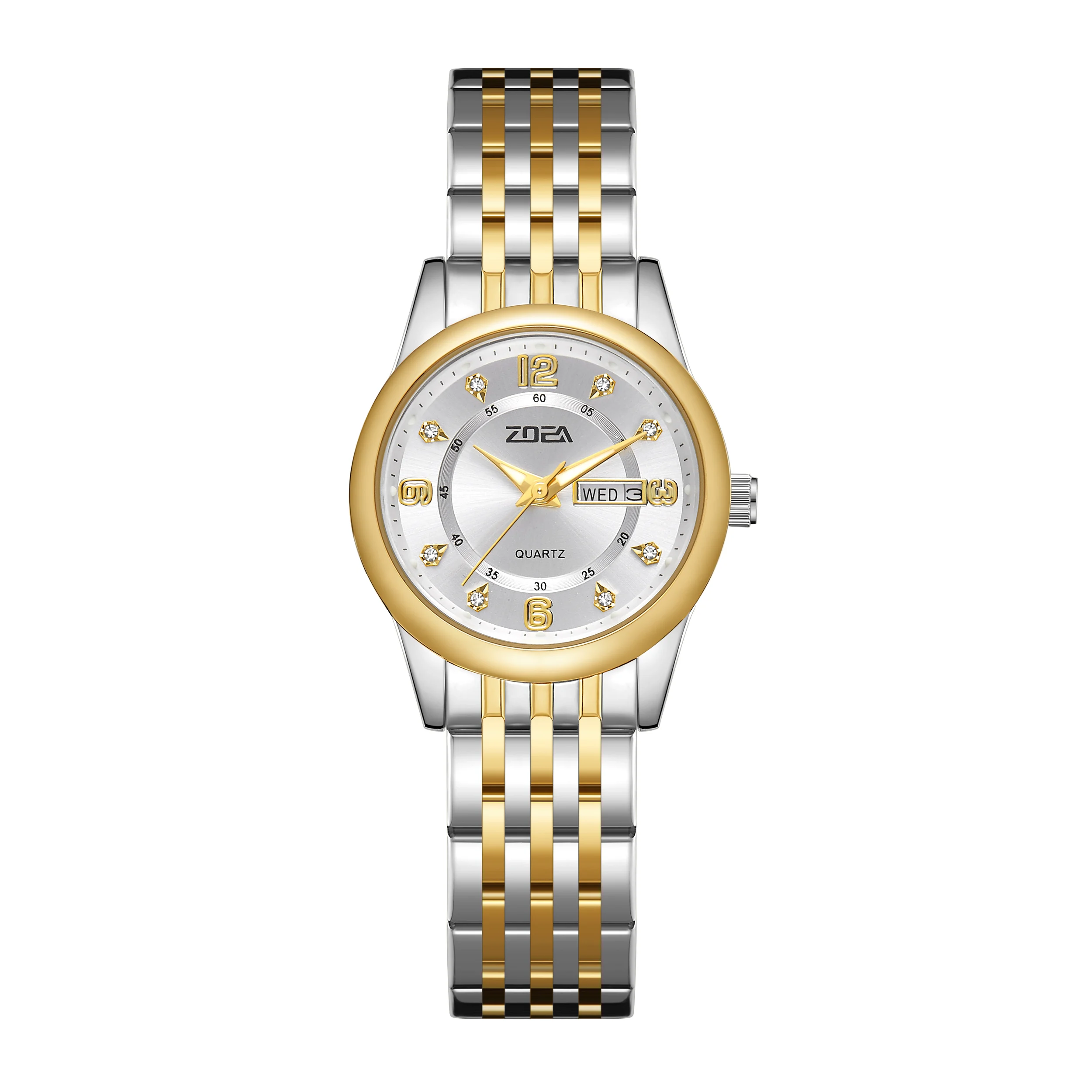 ZOEA Luxury Quartz Watch for Women Stainless Steel Bracelet Wristwatch Luminous Date Day Waterproof Elegant Female Clock
ZOEA Luxury Quartz Watch for Women Stainless Steel Bracelet Wristwatch Luminous Date Day Waterproof Elegant Female Clock