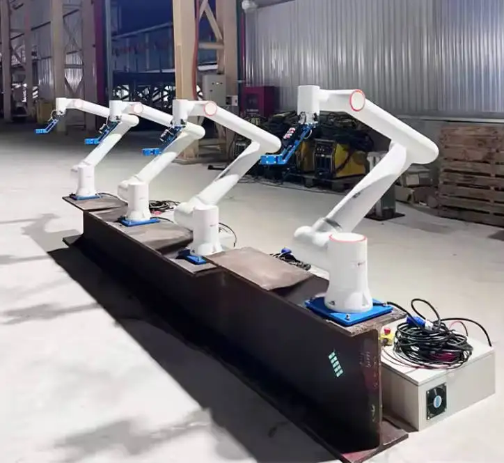 High Quality FR5 6 Axis Cobot 5kg Payload Collaborative Robotic Arm PLC Motor Welding Pick&place Multifunctional Manipulator
High Quality FR5 6 Axis Cobot 5kg Payload Collaborative Robotic Arm PLC Motor Welding Pick&place Multifunctional Manipulator