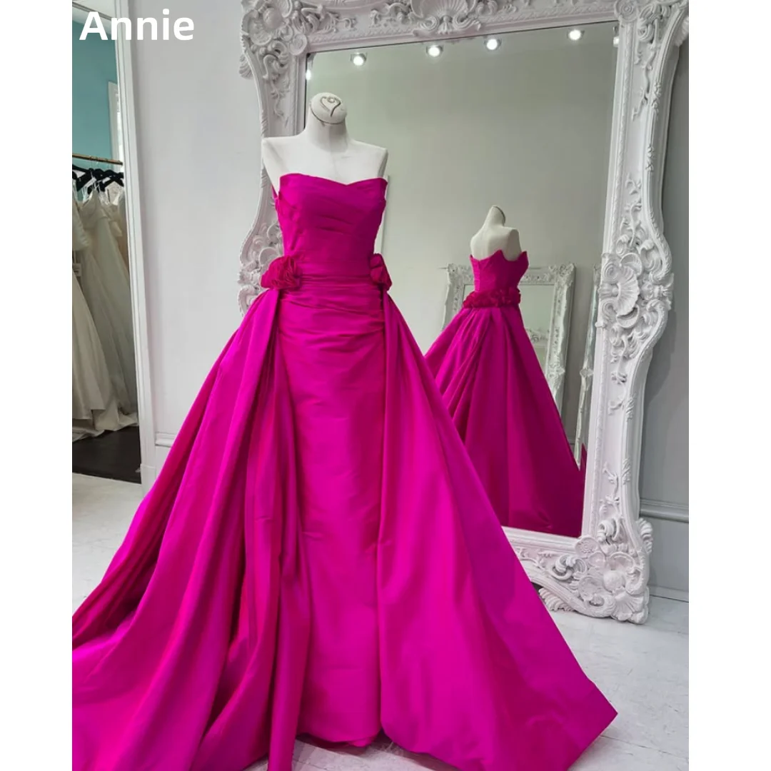 Annie Sweetheart Ярко-розовые платья для выпускного вечера Цветы ручной работы Вечерние платья Сексуальное платье с открытыми плечами с рюшами для дам Платье для выпускного вечера
Annie Sweetheart Ярко-розовые платья для выпускного вечера Цветы ручной работы Вечерние платья Сексуальное платье с открытыми плечами с рюшами для дам Платье для выпускного вечера