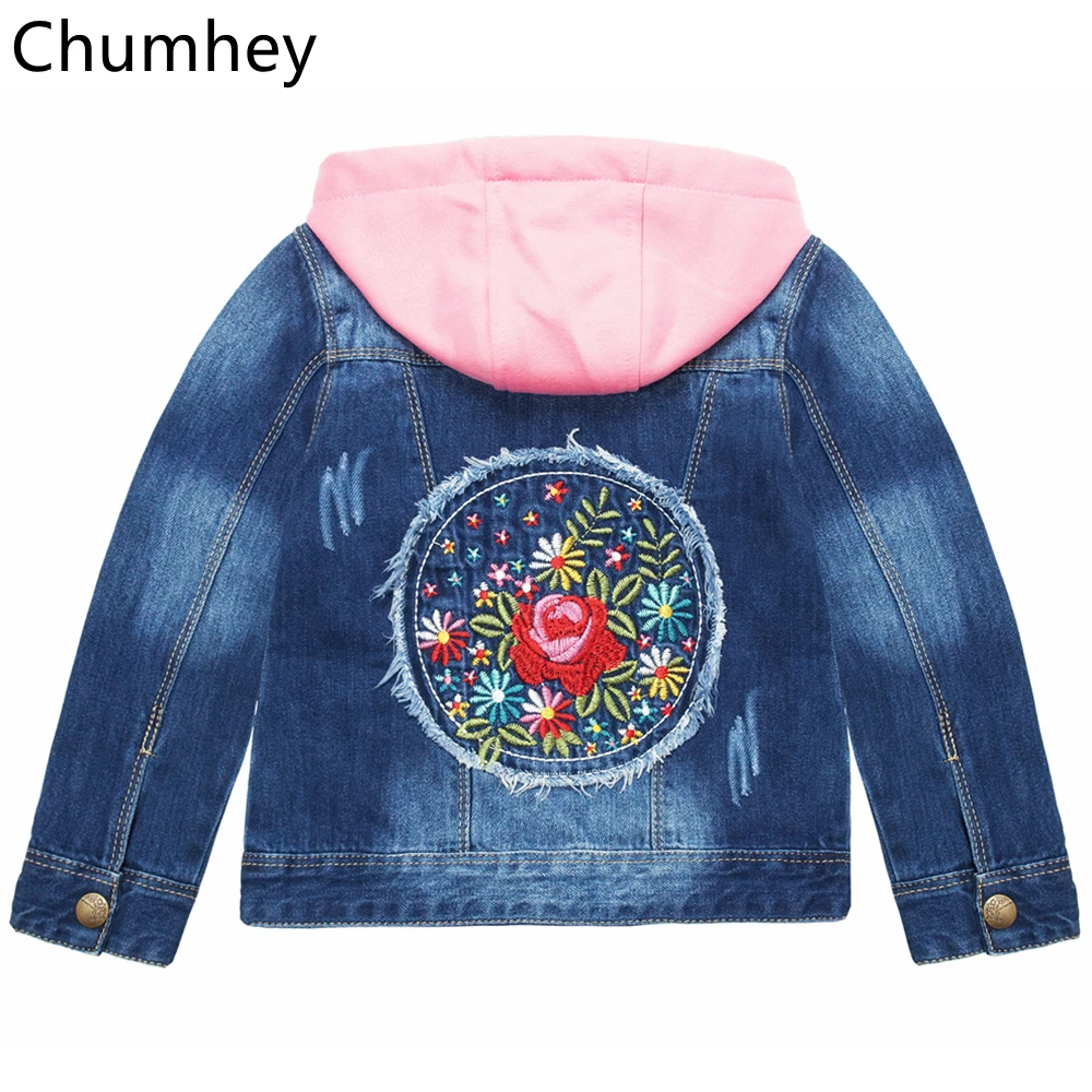 2-10T Girls Jackets Spring Autumn Toddler Girl Denim Coats Butterfly Pink Hooded Outerwear Children Clothing Kids Clothes
2-10T Girls Jackets Spring Autumn Toddler Girl Denim Coats Butterfly Pink Hooded Outerwear Children Clothing Kids Clothes